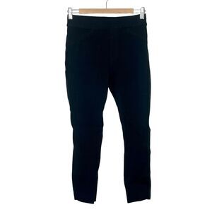 Spanx Perfect Pant Black Womens Small Slimming Work High Rise Skinny Ponte
